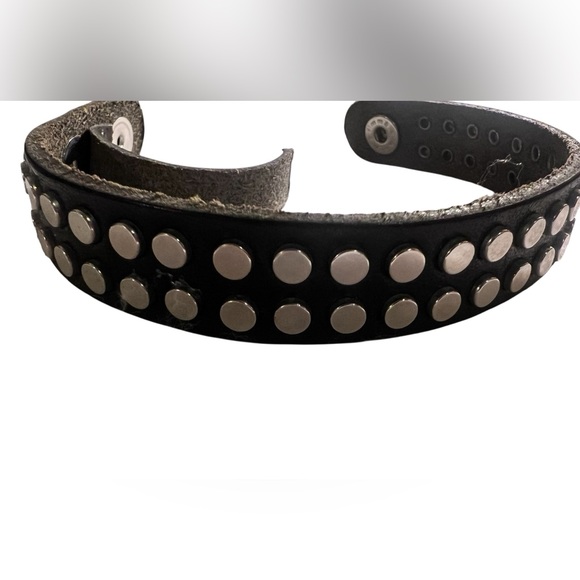 IRO Black and Silver Studded Bracelet - Picture 4 of 8